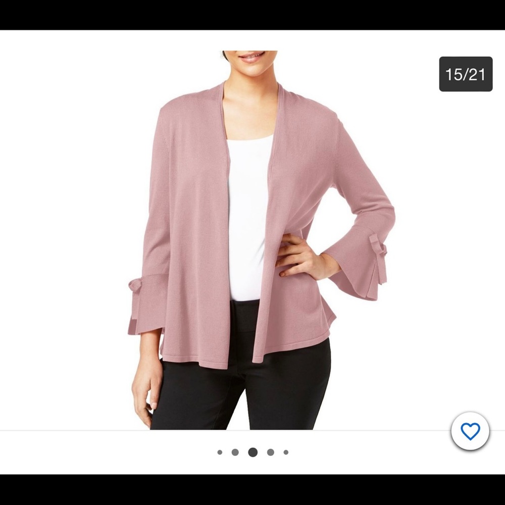 Alfani open front cardigan